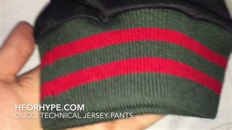 H for Hype Gucci Technical Jersey Pants Honest Review